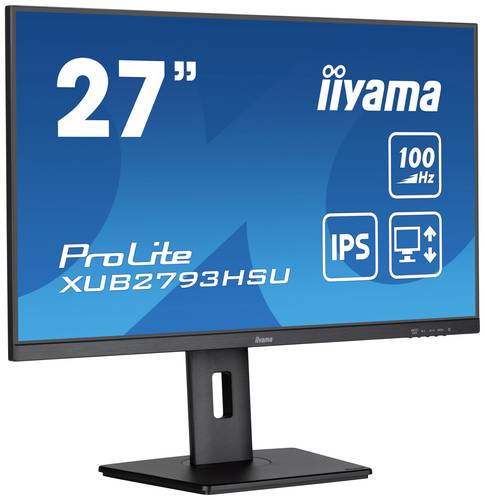 Iiyama XUB2793HSU-B6 LED-Monitor EEK E (A - G) 68.6cm (27 Zoll) 1920 x 1080 Pixel 16:9 1 ms HDMI®, von Iiyama