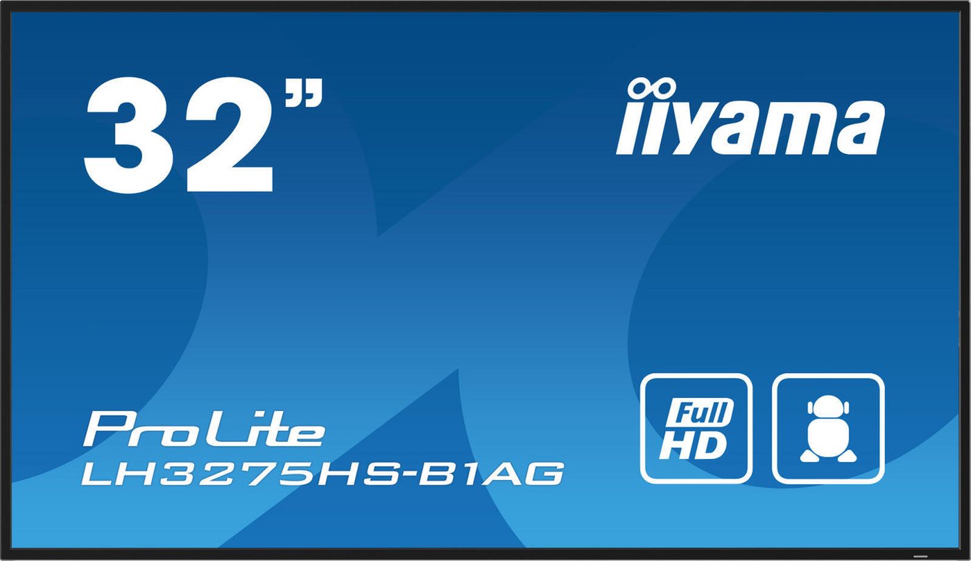 Iiyama iiyama PROLITE LH3275HS-B1AG LED-Monitor (1.920 x 1.080 Full HD, 8 ms Reaktionszeit, 60 Hz, IPS Panel) von Iiyama