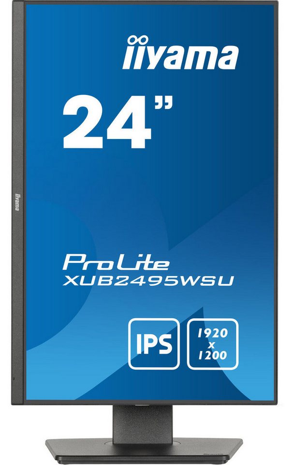 Iiyama iiyama ProLite XUB2495WSU-B7 TFT-Monitor (1.920 x 1.200 WUXGA, 4 ms Reaktionszeit, 75 Hz, IPS Panel) von Iiyama