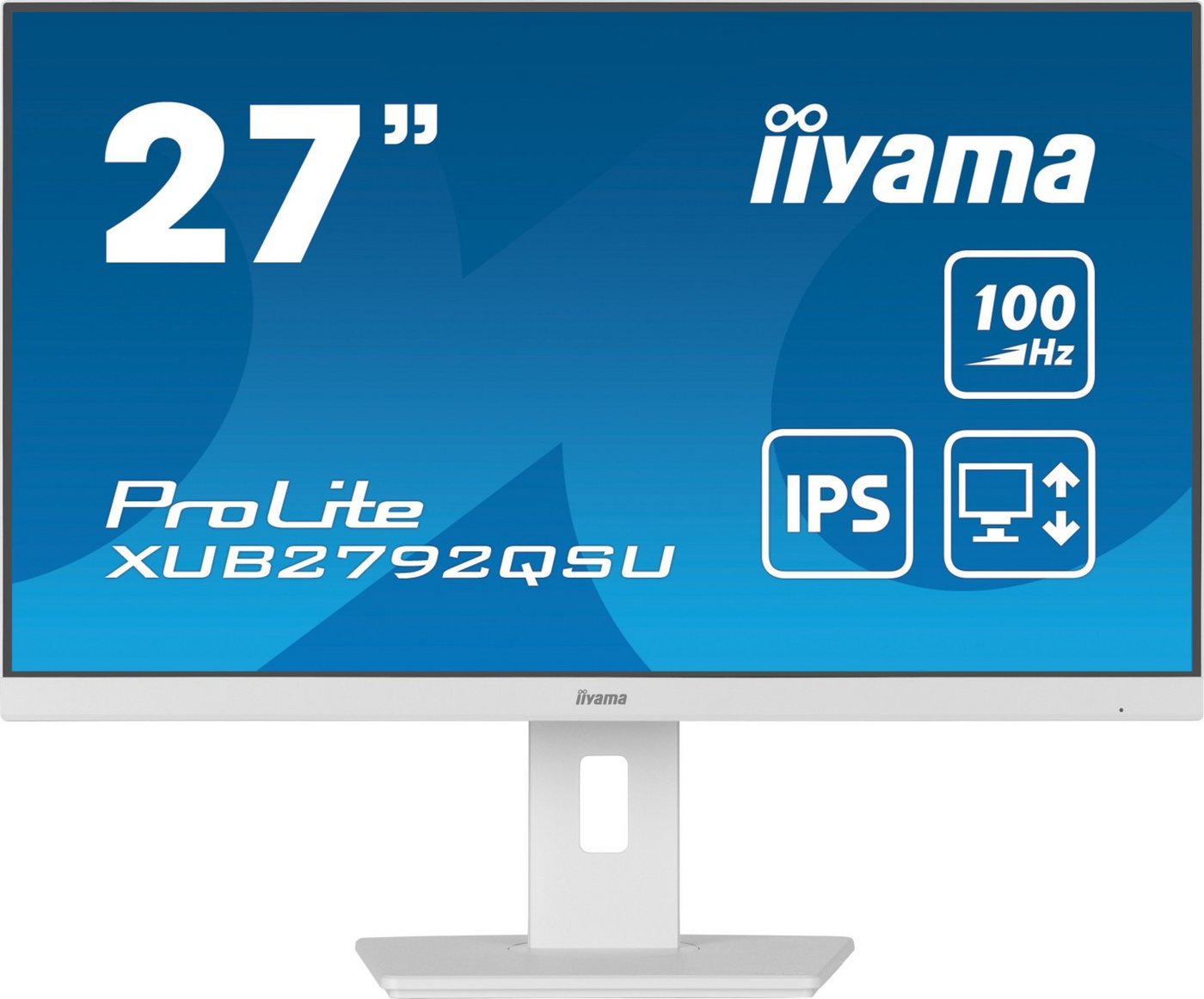 Iiyama iiyama ProLite XUB2792QSU 27 16:9 WQHD IPS Display weiß LED-Monitor" von Iiyama