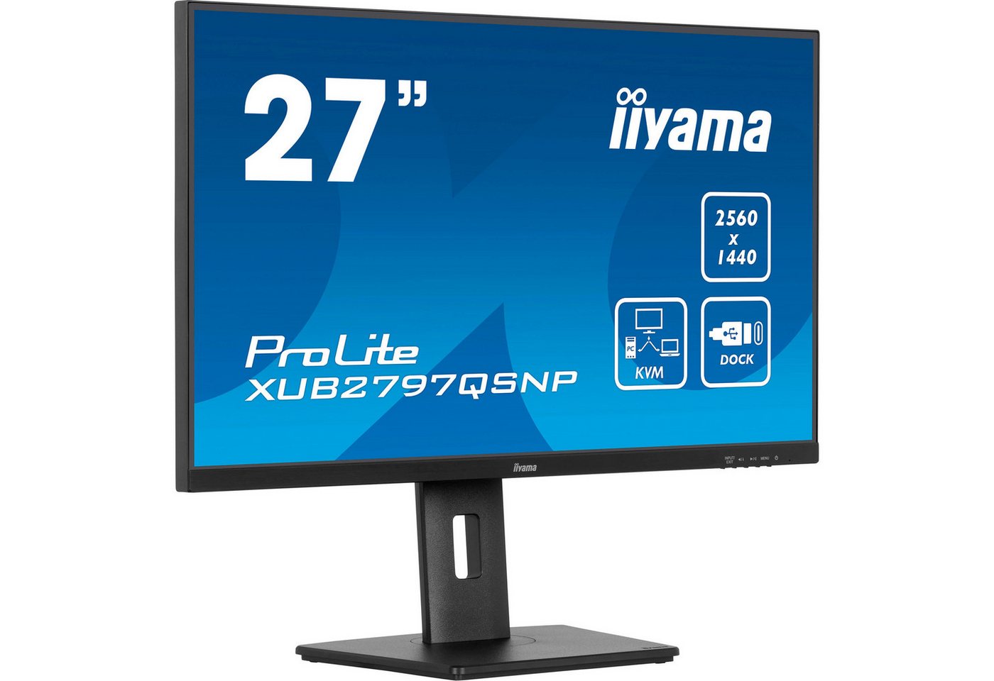 Iiyama iiyama ProLite XUB2797QSNP-B1, LED-Monitor, (WQHD, LED-Monitor (2560 x 1440 Pixel px) von Iiyama