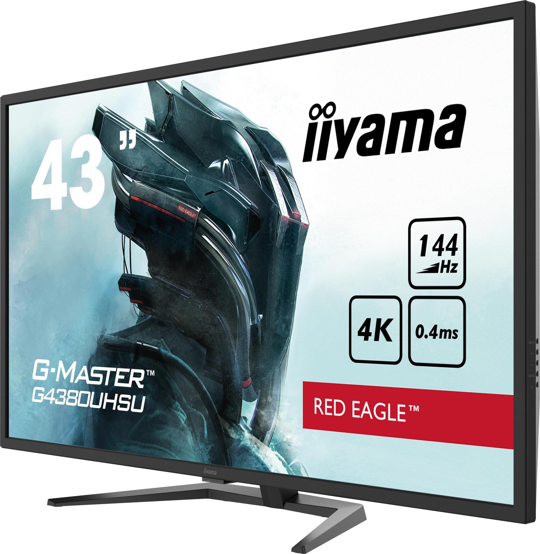 iiyama G-MASTER G4380UHSU-B1 Computerbildschirm 108 cm (42.5 ) 3840 x 2160 Pixel 4K Ultra HD LED Schwarz (G4380UHSU-B1) von Iiyama