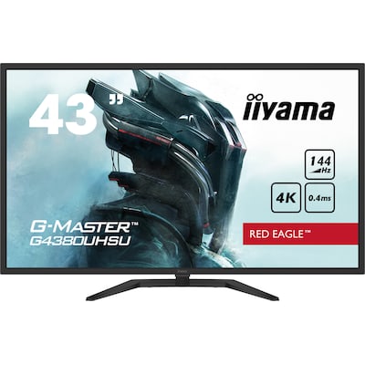 iiyama G-Master G4380UHSU-B1 108cm (43") 4K UHD Monitor HDMI/DP 144Hz 0,4ms HDR von Iiyama