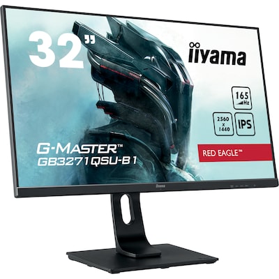 iiyama G-Master GB3271QSU-B1 80cm (31,5") WQHD IPS Monitor HDMI/DP 165Hz 1ms von Iiyama