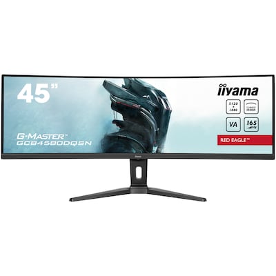 iiyama G-Master GCB4580DQSN-B1 113cm (45") DQHD VA Curved Gaming Monitor 32:9 HDMI/DP/USB-C PD90W 165Hz von Iiyama