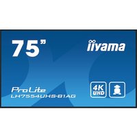 iiyama LH7554UHS-B1AG 189cm (75") 4K UHD IPS Digital Signage Monitor HDMI/DP/DVI von Iiyama
