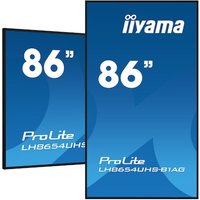 iiyama LH8654UHS-B1AG 217cm (85,6") 4K UHD IPS Digital Signage Monitor HDMI/DP von Iiyama