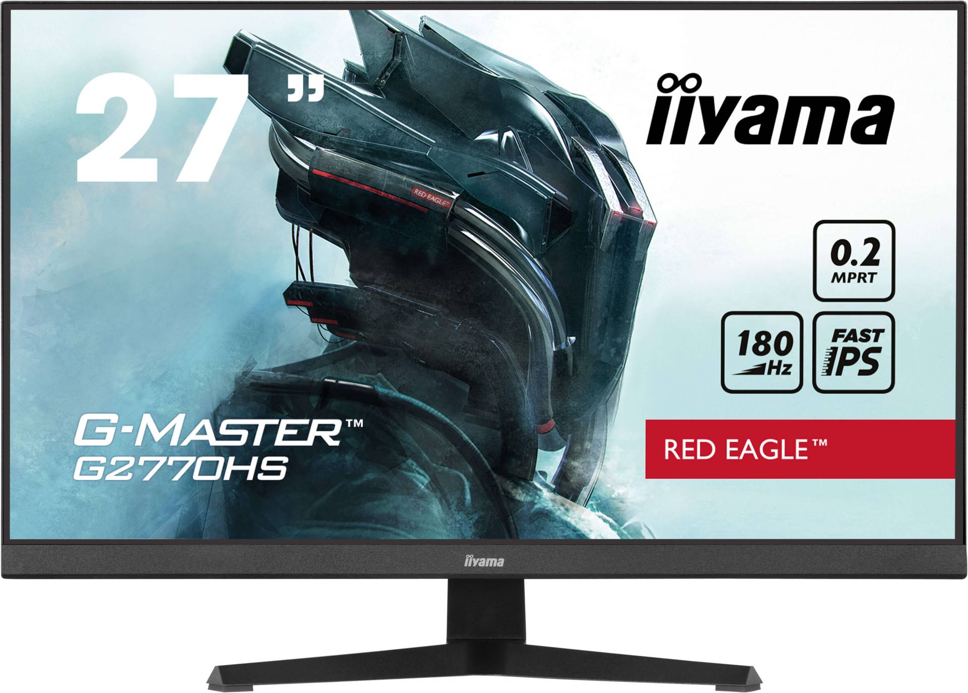iiyama Monitor G-Master G2770HS-B1 Black Hawk - 27 - IPS - 180Hz (G2770HS-B1) von Iiyama