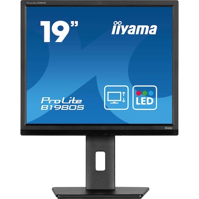 iiyama ProLite B1980S-B1 48,3cm (19") 5:4 Office Monitor HDMI/DP LS Pivot von Iiyama