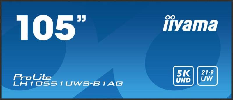 iiyama ProLite LH10551UWS-B1AG Signage Display 265,9 cm (105 Zoll) von iiyama