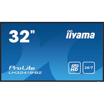 iiyama ProLite LH3241S-B2 80cm (31.5") FHD Signage Monitor VGA/HDMI/RJ45 von Iiyama