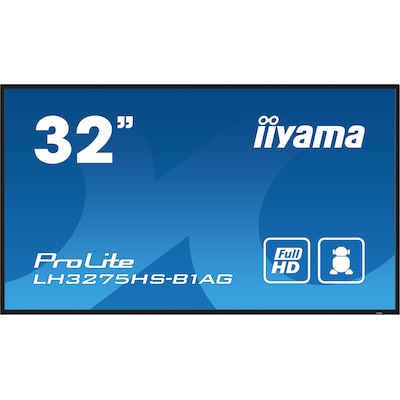 iiyama ProLite LH3275HS-B1AG 80cm (32") FullHD Signage Monitor DP/HDMI/RJ45 von Iiyama