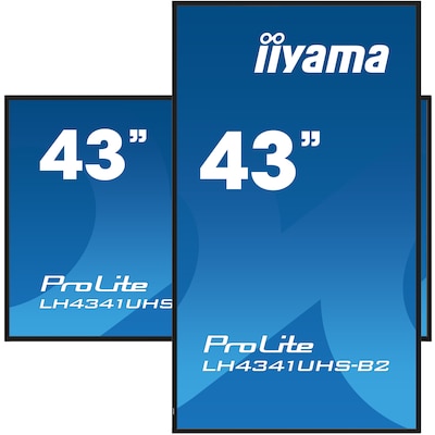 iiyama ProLite LH4341UHS-B2 108cm (42,5") 4K Digital Signage Monitor HDMI/VGA von Iiyama