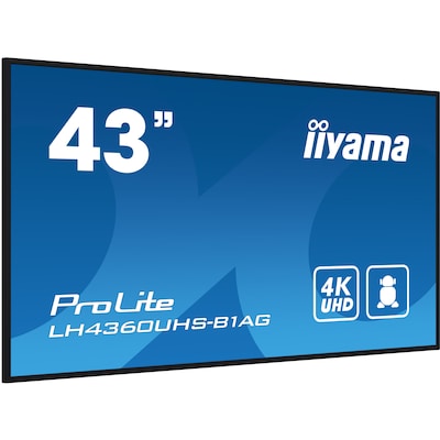 iiyama ProLite LH4360UHS-B1AG 108cm (42,5") 4K Digital Signage Monitor HDMI/VGA von Iiyama