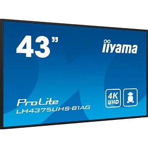 iiyama ProLite LH4375UHS-B1AG UHD-Display 108,0 cm (43,0 Zoll) von Iiyama