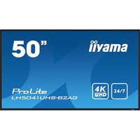 iiyama ProLite LH5041UHS-B2AG 125,7cm (50") 4K UHD Signage Monitor VGA/HDMI/RJ45 von Iiyama
