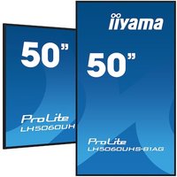 iiyama ProLite LH5060UHS-B1AG 125,7cm (49.5") 4K UHD Signage Monitor HDMI/RJ45 von Iiyama