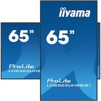 iiyama ProLite LH6565UHSB-B1 163,9cm (65") 4K UHD Signage Monitor DP/HDMI/RJ45 von Iiyama