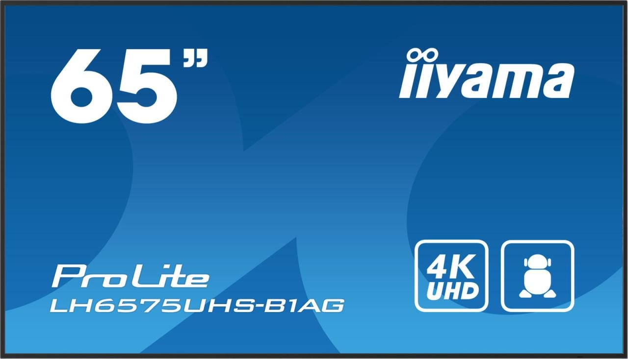 iiyama ProLite LH6575UHS-B1AG Signage Display 164cm (65 Zoll) von Iiyama