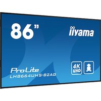iiyama ProLite LH8664UHS-B2AG 217,4cm (85,6") 4K Digital Signage Monitor 16:9 HDMI/USB/LAN 60Hz 8ms von Iiyama
