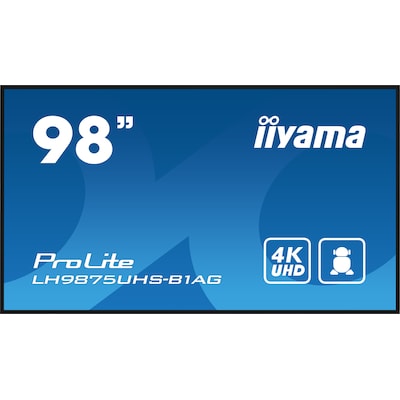 iiyama ProLite LH9875UHS-B1AG 247,7cm (98") 4K Digital Signage Monitor HDMI/DP von Iiyama