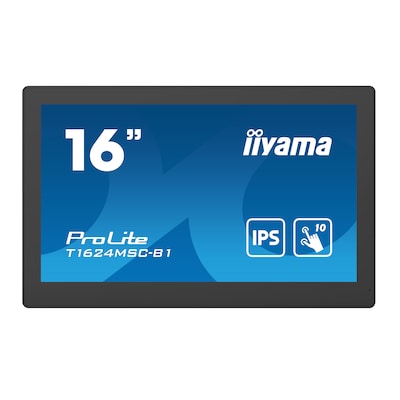 iiyama ProLite T1624MSC-B1 39,5cm (15,6") FHD IPS 10Punkt-Touch-Monitor HDMI von Iiyama