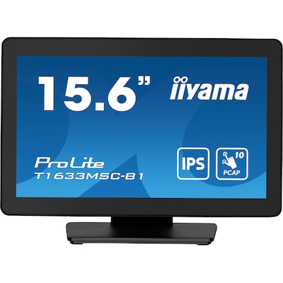 iiyama ProLite T1633MSC-B1 39,5cm (15,6") FHD IPS Touch-Monitor HDMI/DP/USB von Iiyama