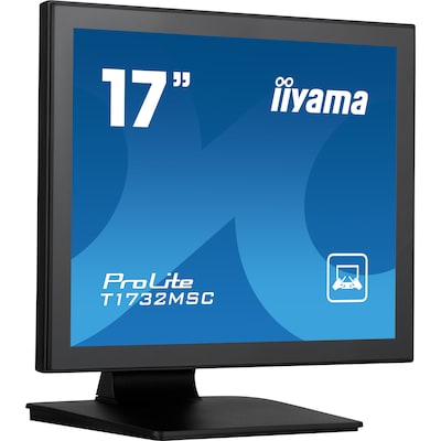 iiyama ProLite T1732MSC-B1S 43cm (17") P-Cap 10-Punkt-Multitouch-Monitor 5:4 TN von Iiyama