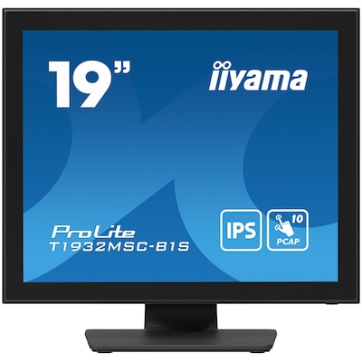 iiyama ProLite T1932MSC-B1S 48cm (19") 10-Punkt Multitouch-Monitor SXGA IPS VGA von Iiyama