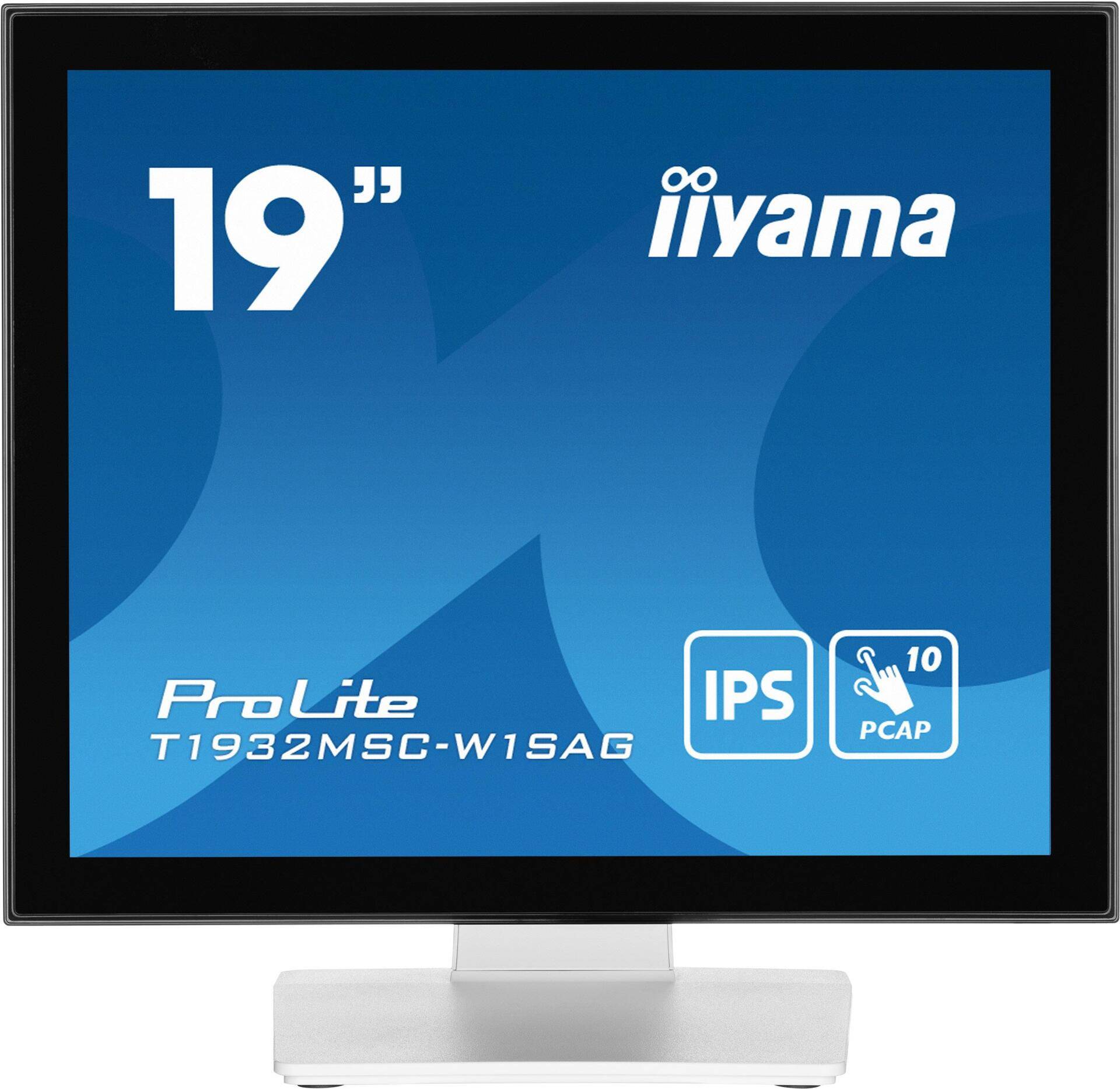 iiyama ProLite T1932MSC-W1SAG Computerbildschirm 48,3 cm (19) 1280 x 1024 Pixel Full HD LED Touchscreen Tisch Weiß (T1932MSC-W1SAG) von Iiyama