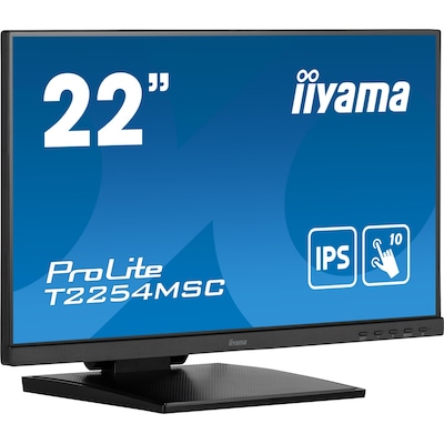 iiyama ProLite T2254MSC-B1AG 54,6cm (21,5") 10-Punkt IPS Multitouch-Monitor FHD von Iiyama