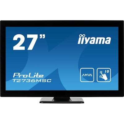 iiyama ProLite T2736MSC-B1 68,6cm (27") FHD 10-Punkt Multitouch-Monitor HDMI/DP von Iiyama