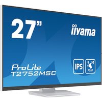 iiyama ProLite T2752MSC-W1 68,6cm (27") FHD IPS Multi-Touch Monitor weiß HDMI/DP von Iiyama