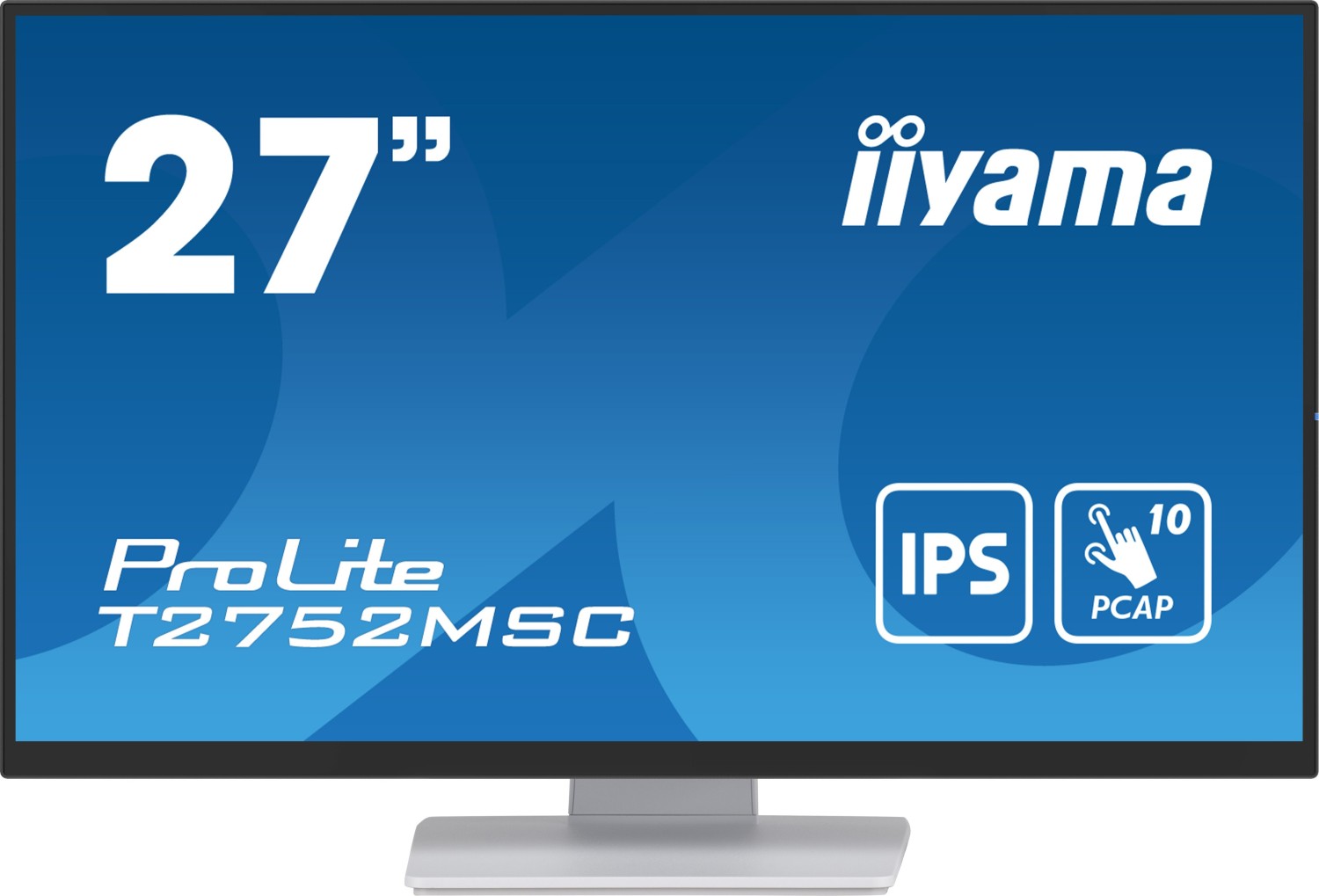 iiyama ProLite T2752MSC-W1 Computerbildschirm 68,6 cm (27) 1920 x 1080 Pixel Full HD LED Touchscreen Weiß (T2752MSC-W1) von Iiyama