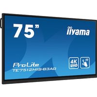 iiyama ProLite TE7512MIS-B3AG 189,2cm (74,5") 4K Touch Monitor HDMI/VGA/USB-C von Iiyama