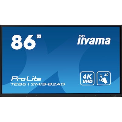 iiyama ProLite TE8612MIS-B2AG 217,4cm (86") 4K UHD Touch Monitor HDMI/VGA/USB-C von Iiyama