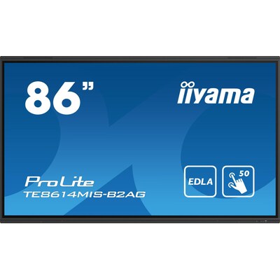 iiyama ProLite TE8614MIS-B2AG 218cm (86") 4K UHD Digital Signage Monitor HDMI/DP von Iiyama