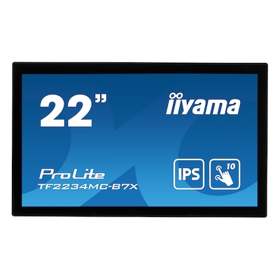 iiyama ProLite TF2234MC-B7X 55cm (21,5") FHD IPS Touch-Monitor HDMI/VGA/DP von Iiyama