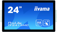 iiyama ProLite TF2415MC-B2 - LED-Monitor - 60.5 cm (23.8") - offener Rahmen - Touchscreen - 1920 x 1080 Full HD (1080p) - VA - 350 cd/m� - 3000:1 - 16 ms - HDMI, VGA, DisplayPort - Schwarz von Iiyama