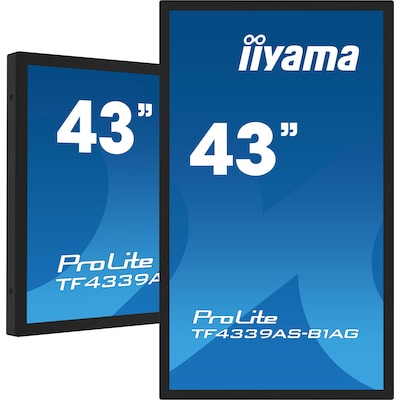 iiyama ProLite TF4339AS-B1AG 108cm (42,5") 4K All-in-One-PCAP Touch Monitor HDMI/DP von Iiyama