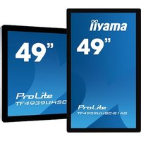iiyama ProLite TF4939UHSC-B1AG 123cm (48,5") 4K UHD Touch Monitor HDMI/DP/VGA von Iiyama
