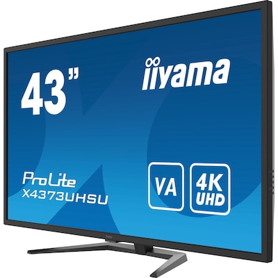 iiyama ProLite X4373UHSU-B1 108cm (43") 16:9 4K UHD HDMI/DP 3ms VA von Iiyama