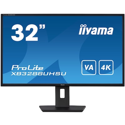 iiyama ProLite XB3288UHSU-B5 80cm (32") 4K UHD VA Monitor HDMI/DP/USB 60Hz LS von Iiyama