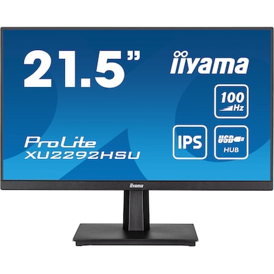 iiyama ProLite XU2292HSU-B6 54,6cm (21,5") FHD IPS Monitor HDMI/DP/USB 100Hz von Iiyama