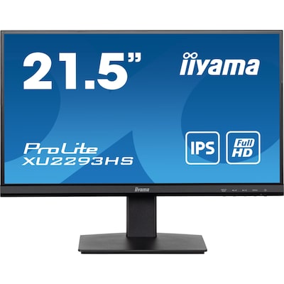 iiyama ProLite XU2293HS-B5 54,6cm (21,5") FHD IPS Office-Monitor HDMI/DP 75Hz von Iiyama
