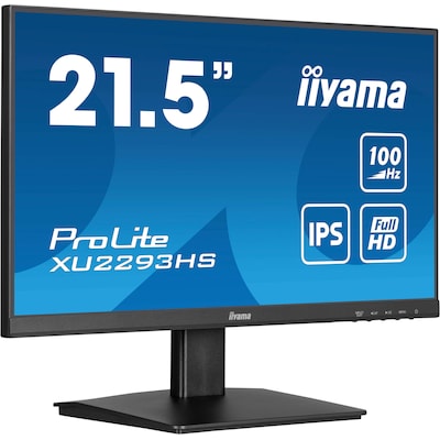 iiyama ProLite XU2293HS-B6 54,5cm (21,5") FHD IPS Monitor HDMI/DP 1ms von Iiyama