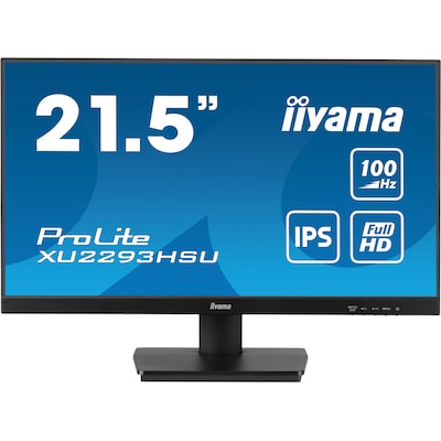 iiyama ProLite XU2293HSU-B6 54,6cm (21,5") FHD IPS Monitor HDMI/DP/USB 100Hz von Iiyama