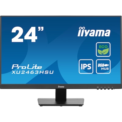 iiyama ProLite XU2463HSU-B1 60,5cm (23,8") FHD IPS Monitor HDMI/DP/USB 100Hz von Iiyama