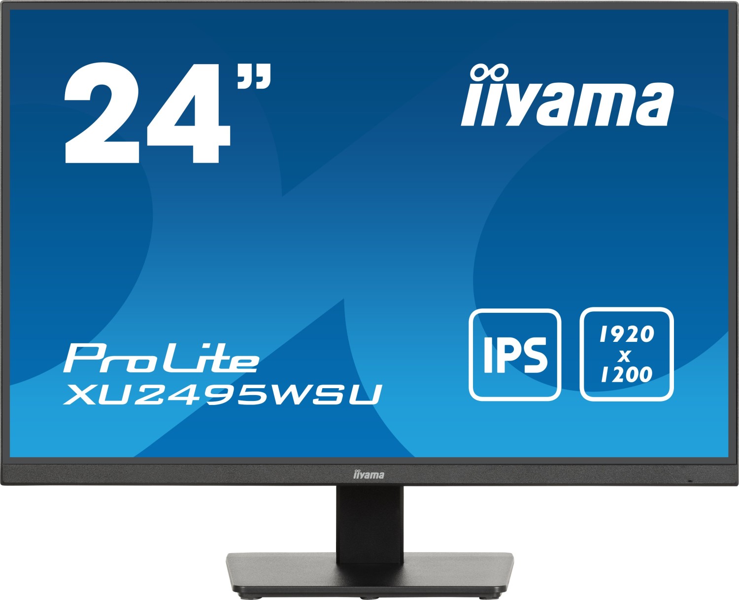 iiyama ProLite XU2495WSU-B7 Computerbildschirm 61 cm (24) 1920 x 1200 Pixel 4K Ultra HD LED Schwarz (XU2495WSU-B7) von Iiyama