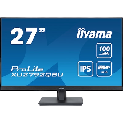 iiyama ProLite XU2792QSU-B6 68,6cm (27") WQHD IPS Monitor HDMI/DP/USB 100Hz von Iiyama